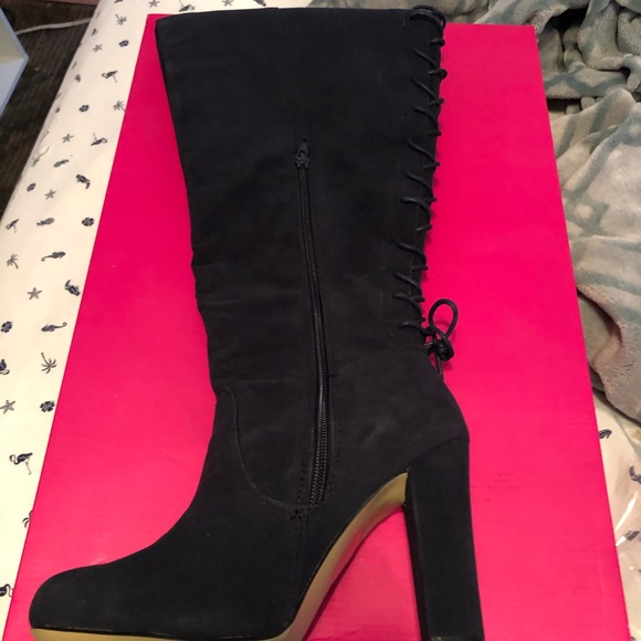 Shoe dazzle Cassandra wide calf boots - Picture 4 of 5